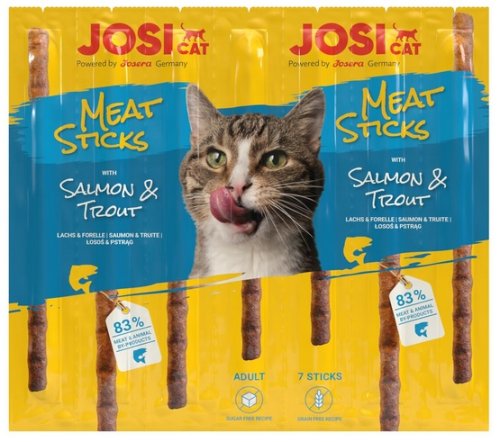 josera kot josicat meat sticks salmon & trout 35g przysmak dla psa