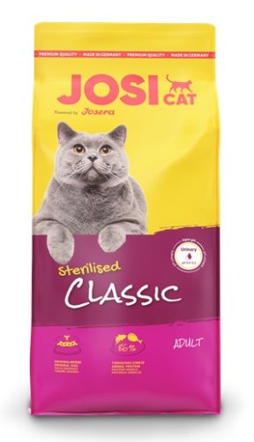 josera kot josicat sterilised classic 10kg karma sucha dla kota