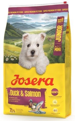 josera mini junior duck & salmon 3kg karma sucha dla psa