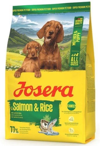 josera mother & puppy salmon & rice 12,5kg karma sucha dla psa