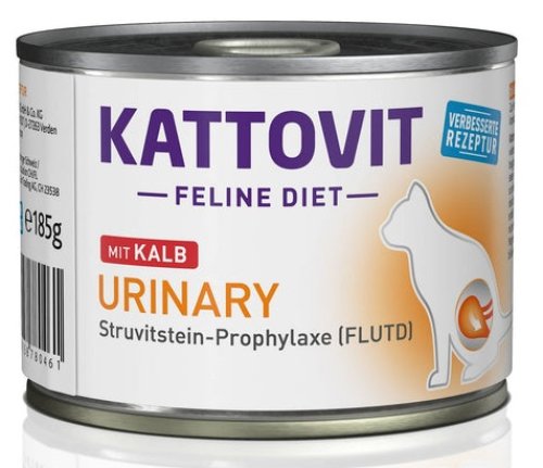 kattovit feline diet urinary cielęcina puszka 185g karma mokra dla kota