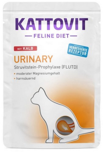 kattovit feline diet urinary cielęcina saszetka 85g karma mokra dla kota