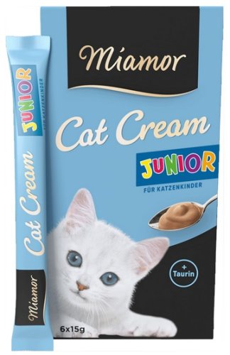 miamor cat cream junior 6x15g przysmak dla psa