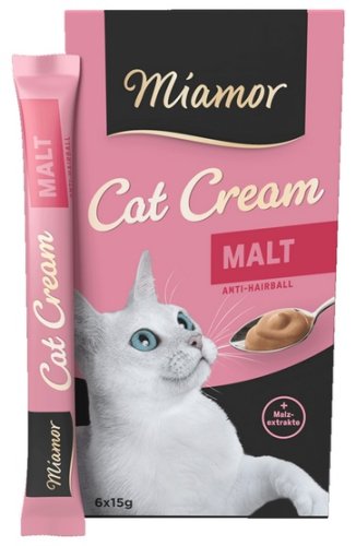 miamor cat cream malt 6x15g przysmak dla psa