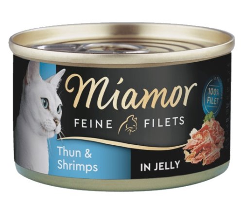 miamor feine filets dose thunfisch & shrimps puszka 100g tuńczyk i krewetki