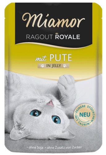 miamor ragout royale z indykiem w galaretce saszetka 100g karma mokra dla kota