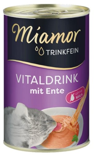 miamor vitaldrink z kaczką puszka 135g karma mokra dla kota