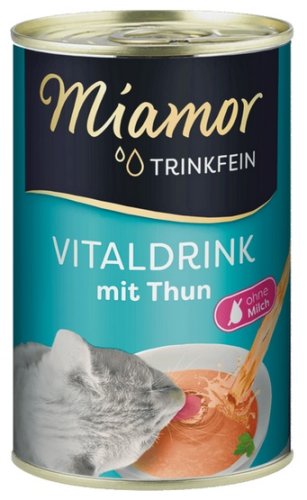 miamor vitaldrink z tuńczykiem puszka 135g karma mokra dla kota