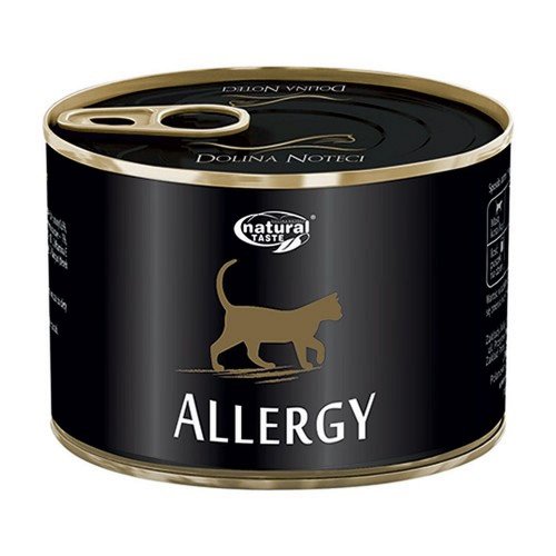 natural taste kot allergy 185g  zestaw 6szt. dla kotów wrażliwych