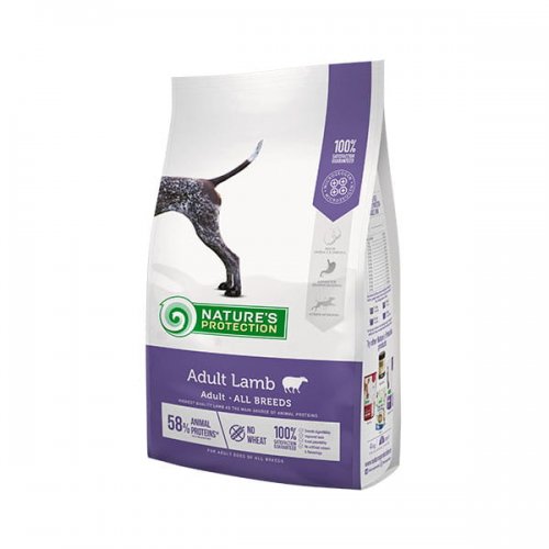 natures protection lamb adult 12kg dla dorosłych psów z jagnięciną