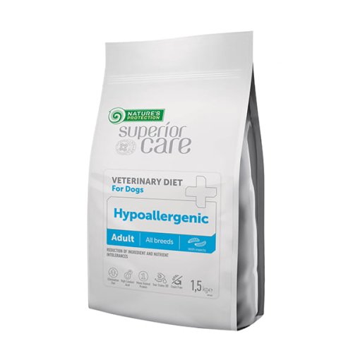 nature's protection  veterinary diet hypoallergenic insect 1,5kg z insektami na alergie pokarmowe
