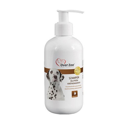 over zoo szampon dla psów krótkowłosych 250ml 