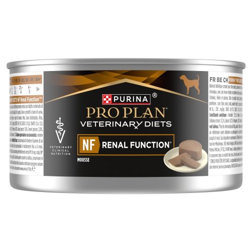 pro plan veterinary diets canine  nf renal function karma dla psów mus 195g karma mokra dla psa