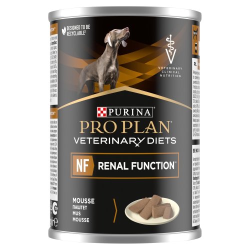 pro plan veterinary diets nf renal function karma dla psów mus 400g karma mokra dla psa