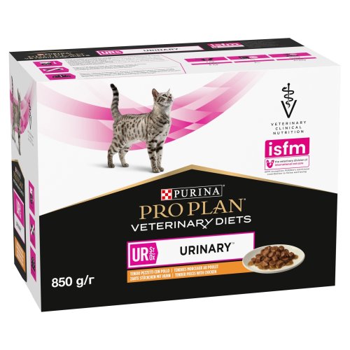 pro plan veterinary diets urinary karma dla kotów z kurczakiem 10 x 85 g karma mokra dla kota