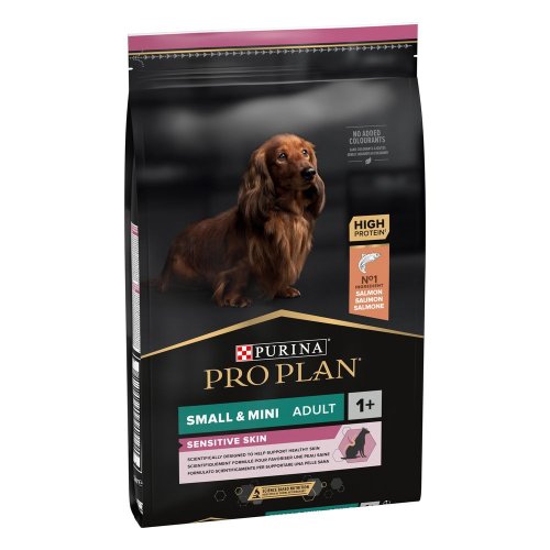 purina pro plan optiderma small & mini adult sensitive łosoś 7kg  karma sucha dla dorosłych psów ras małych z wrażliwą skórą