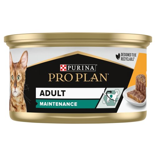 purina pro plan puszka adult z kurczakiem 85g karma mokra dla kotów