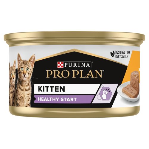 purina pro plan puszka kitten z kurczakiem 85g karma mokra dla kociąt