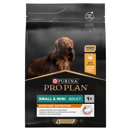 purina pro plan small & mini adult chicken 3kg karma sucha dla psów małych ras z kurczakiem 