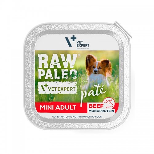 raw paleo pate mini adult beef 150g  zestaw 24szt. pasztet