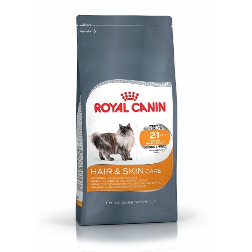 royal canin feline hair & skin care 2kg (33) karma dla dorosłych kotów na sierść
