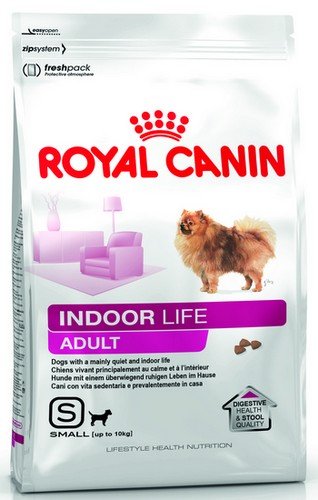 royal canin indoor life adult small dog 1,5kg dla małych ras, żyjących głównie w domu