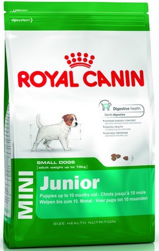 royal canin mini junior 2kg  szczenięta od 2. do 10. miesiąca życia