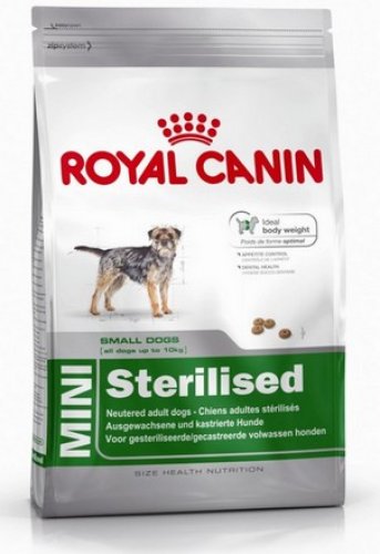 royal canin mini sterilised 8kg dorosłe psymałych ras po sterylizacji