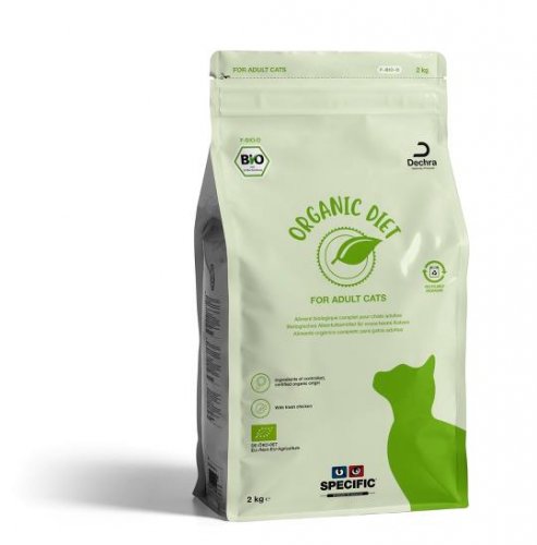 specific f-bio-d adult organic 2kg  organiczna karma dla dorosłych kotów
