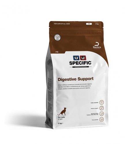 specific fid digestive support 2kg  karma zmniejsza ostrą niewydolność przewodu pokarmowego