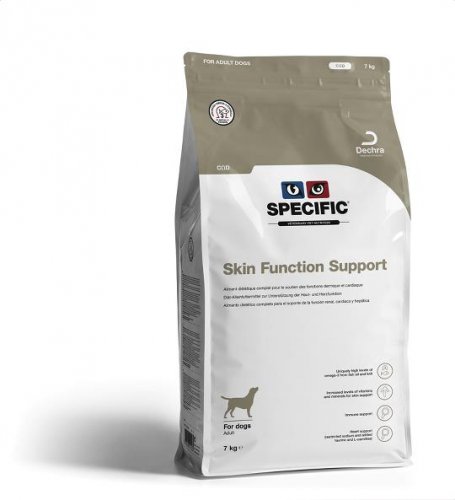 specific cod skin function support 12kg dla dorosłych psów cierpiących na alergie 