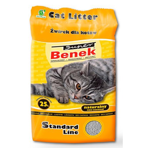 super benek naturalny 25l = 20kg żółty