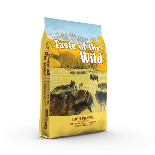 taste of the wild high prairie canine z bizonem 12,2kg bezzbożowa karma dla aktywnych psów