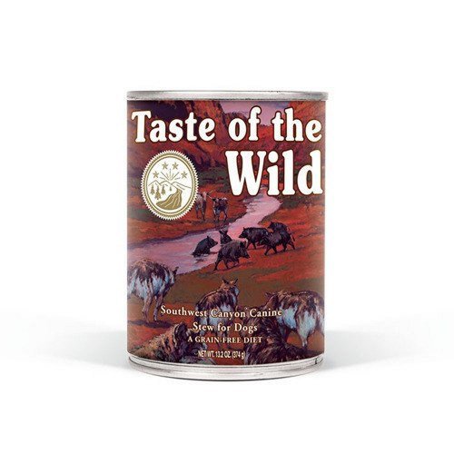 taste of the wild southwest canyon z wołowiną puszka 390g  zestaw 6szt. karma mokra w galarecie