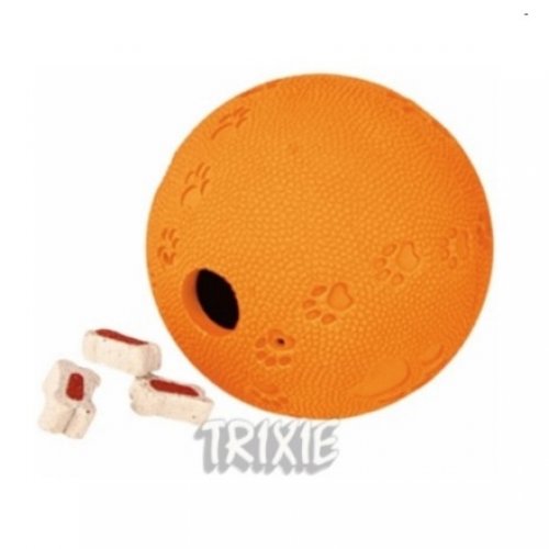 trixie zabawka edukacyjna 9cm piłka na przysmaki, tx-34942
