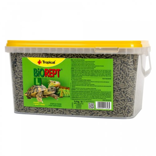 tropical biorept l 5000ml / 1,4kg pokarm dla żółwi lądowych