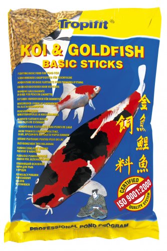 tropical pond koi&goldfish basic sticks 1l worek pływające pałeczki, 1000m