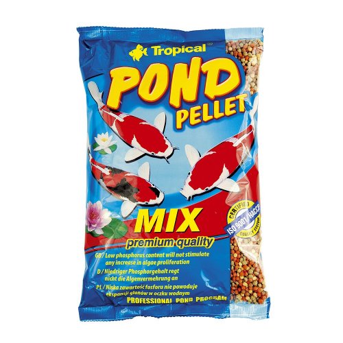 tropical pond pellet mix 1l worek pływające kulki pelletu, 130g