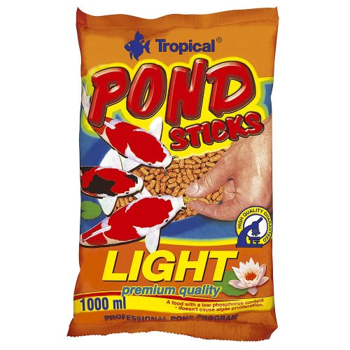 tropical pond sticks light 1l worek pływające pałeczki, 90g