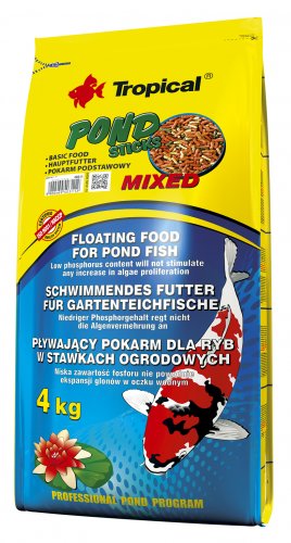 tropical pond sticks mixed 4kg worek  zestaw 2szt. pływające pałeczki