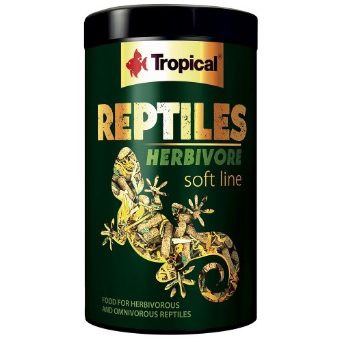 tropical reptiles herbivore 250ml / 65g miękki pokarm dla gadów roślinożernych