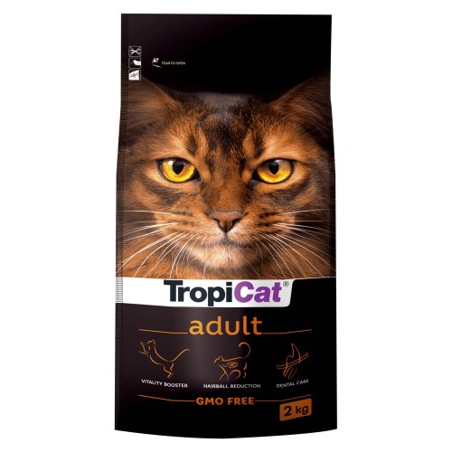tropicat adult 2kg  karma pełnoporcjowa dla dorosłych kotów