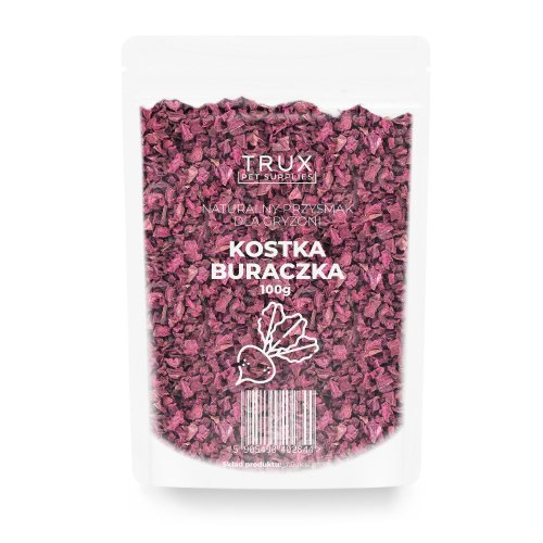 trux naturalny przysmak dla gryzoni - kostka buraczka 60g 