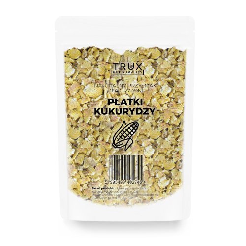 trux naturalny przysmak dla gryzoni - płatki kukurydzy 100g 