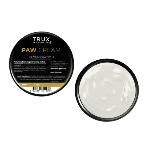trux paw cream regeneration 65g krem regeneracyjny do Łap