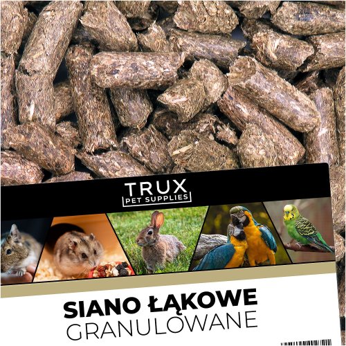 trux siano granulowane, pellet z traw łąkowych , sianokulki 2,5kg 