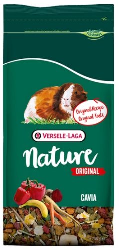 versele-laga cavia nature original pokarm dla świnki morskiej 750g 