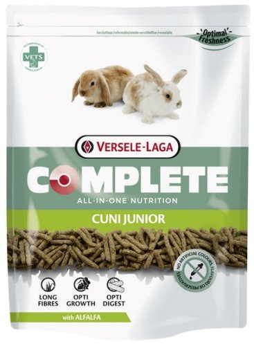 versele-laga cuni junior complete pokarm dla młodego królika 500g 