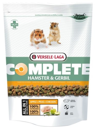 versele-laga hamster & gerbil complete pokarm dla chomika i myszoskoczka 500g 