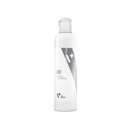 vet expert white shampoo 250ml   szampon dla psów i kotów z jasną sierścią